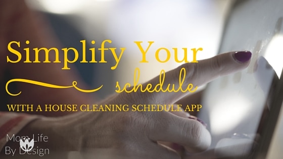 house cleaning schedule app